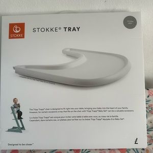 Stokke Tray, Gray - Designed Exclusively for Tripp Trapp Chair